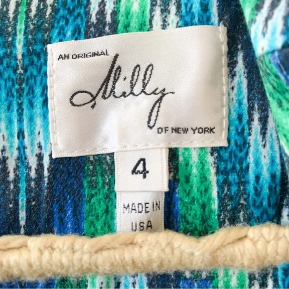 Milly of New York Thea Peplum Waist Sheath Dress - Picture 5 of 9